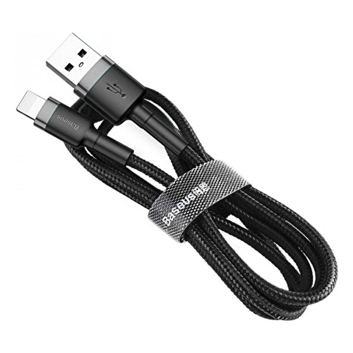 Cafule Serisi USB Lightning Kablosu 1m -Siyah