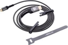 JSAUX CV0026 Mini HDMI - HDMI Kablosu 1,8 Metre, Yüksek Hızlı 4K@60Hz HDMI 2.0 Naylon Örgülü Kablo, Kamera, Video Kamera, Tablet, Grafik/Ekran Kartı, Dizüstü Bilgisayar 4,5M