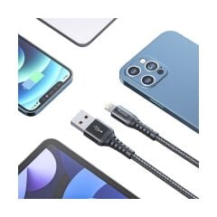 Mcdodo CA-2261 Lightning Data-Şarj Kablosu 3A 1m-Siyah