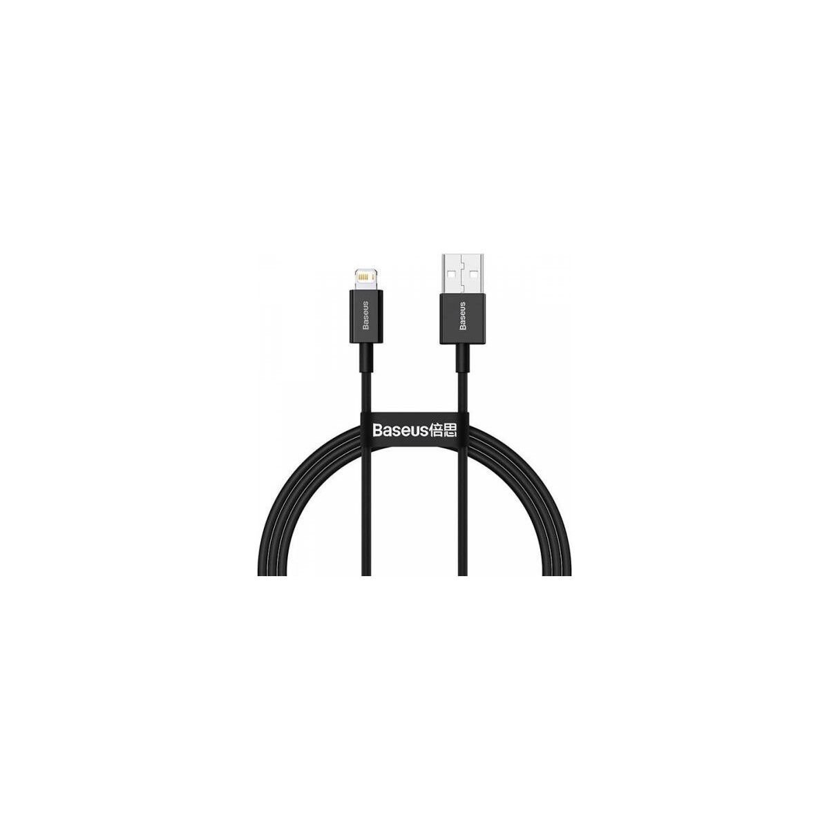 Baseus 1 Metre 2.4A Ultra Hızlı Apple iPhone Uyumlu 12 Pro Max Şarj Kablosu Hızlı Şarj HBCV00001HFVHT