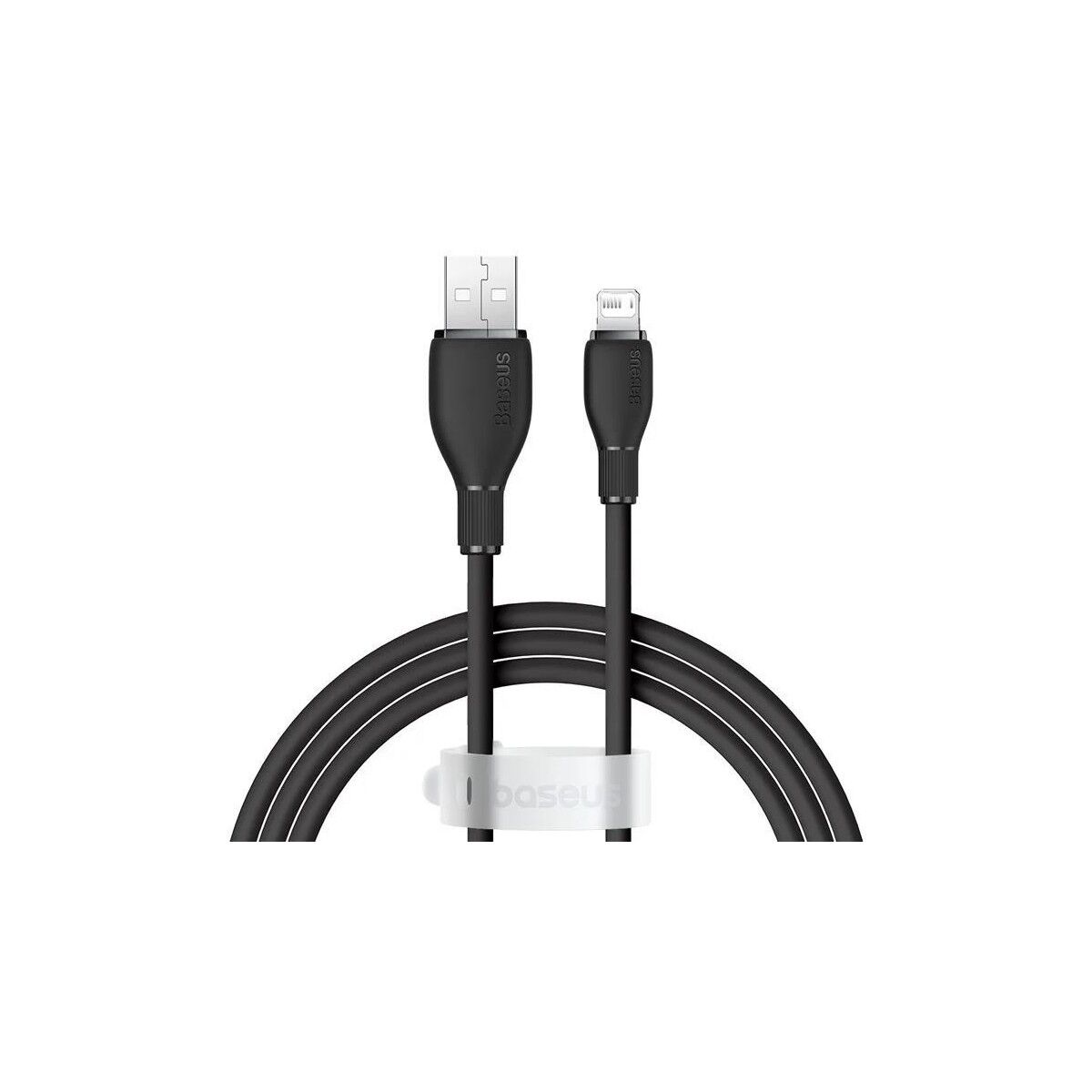 Baseus Ultra Hızlı 1.2mt 2.4A Iphone Şarj Kablosu Iphone 11 12 13 14 Pro Max Şarj Kablo, Akım ve Isı Korumalı