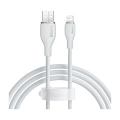 Baseus Ultra Hızlı 1.2mt 2.4A Iphone Şarj Kablosu Iphone 11 12 13 14 Pro Max Şarj Kablo, Akım ve Isı Korumalı HBCV000066R090