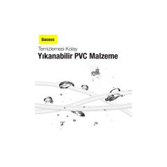 Baseus Süper Şarj 1 Metre USB To Iphone Şarj Kablo Iphone 11 12 13 14 Pro Max Şarj Kablosu