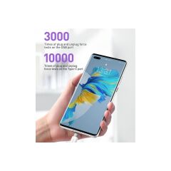 Baseus USB To Type-C Pd 66W 1m Ultra Hızlı Type-C Şarj Kablosu Huawei Samsung Xiaomi Şarj Kablosu