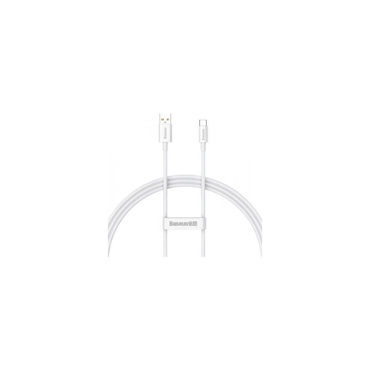 Baseus Super Şarj Kopmaz Kablo 100W Type-C Şarj Kablosu 480MBPS Veri Aktarım Kablosu USB To Type-C HBCV00003W8PNE