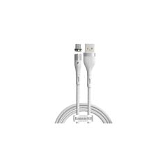 Baseus Zinc Safe Manyetik USB Kablo Şarj Android Micro 2.1A 1 mt CAMXC-KG2