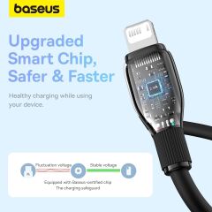 Baseus Pudding Serisi Usb To iPhone uyumlu Lightning USB iPhone Uyumlu 2.4 Amper Hızlı Şarj ve Data Aktarım Kablosu iPhone 14 , 13 ,12 11 ,x , 7 , 8 , 6 uyumlu MOR