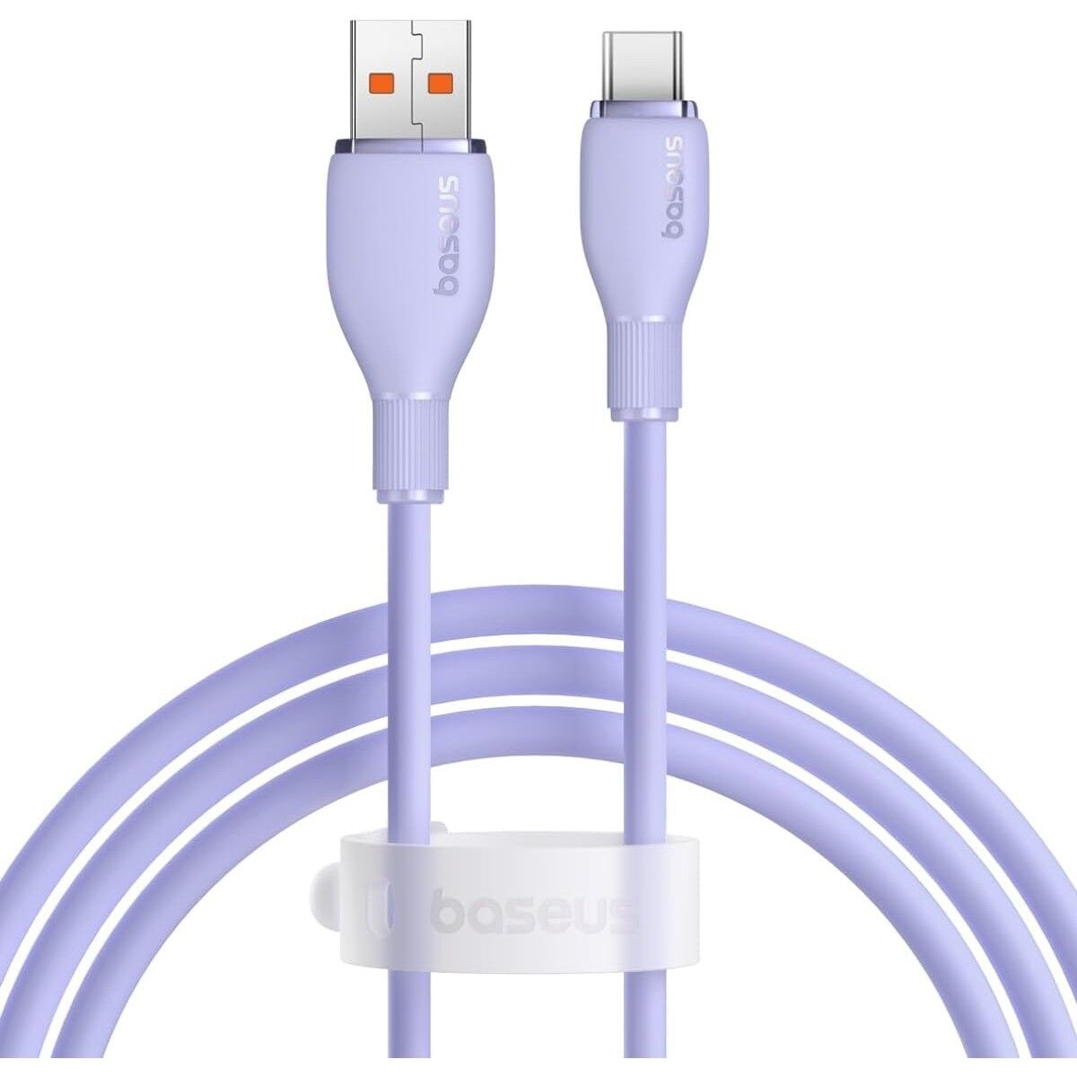 Baseus Pudding Serisi Usb to Type-C kablo 100 Watt 100 WATT Samsung , Huaweii , Xiaomi , Oppo uyumlu 6 AMPER Süper Hızlı Şarj ve Data Aktarım Kablosu MOR