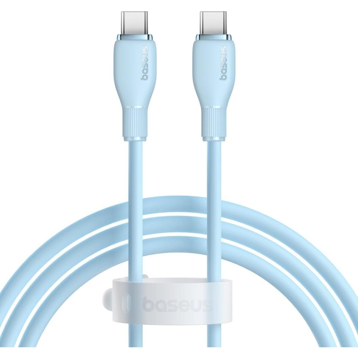 Baseus Pudding Serisi  MacBook , iPhone 15 Serileriyle Uyumlu Type-c To Type-C 100W Hızlı Şarj ve Data Aktarım Kablosu