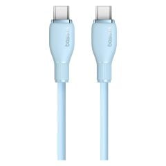 Baseus Pudding Serisi  MacBook , iPhone 15 Serileriyle Uyumlu Type-c To Type-C 100W Hızlı Şarj ve Data Aktarım Kablosu