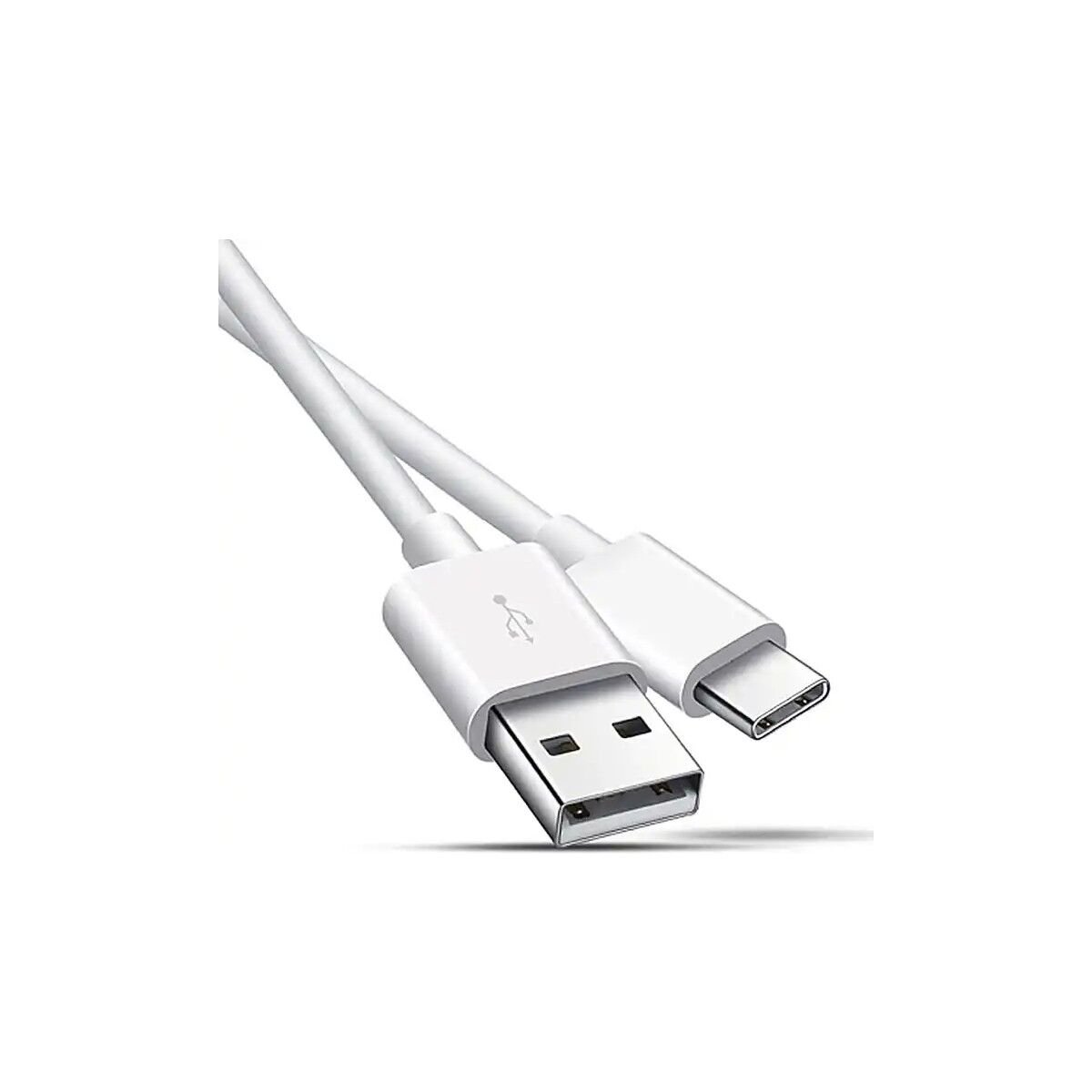Adaman Premium 0,9 Metre Type-C USB Hızlı Şarj ve Data Kablosu 3 Amper Beyaz
