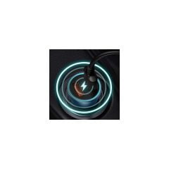Baseus LED Işıklı Ultra Hızlı Dual Pd U+C 40W Araç Şarjı Araç Çakmaklık Şarjı Typc-E+Usb Girişli