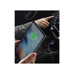 Baseus LED Işıklı Ultra Hızlı Dual Pd U+C 40W Araç Şarjı Araç Çakmaklık Şarjı Typc-E+Usb Girişli