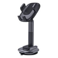 Adaman A090 4-6.7 Inç Uyumlu Cep Telefonu Için Vantuzlu Uzayabilir Araç Içi Telefon Tutucu Veya Masaüstü Telefon Standı