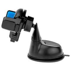 Adaman Premium Serisi A062 Vantuzlu 360 Derece Süper Güçlü Ergonomik Araç Içi Telefon Tutucu Holder - Siyah