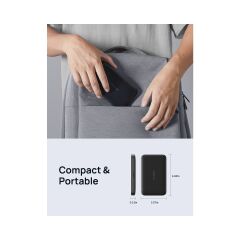 Jsaux Urbankit Pro 6in1 Profesyonel Seyehat Kiti Mfi Lisanslı Type-C To Ip ve 100W Type-C To Type-C Kablolu Dijital Saklama Kutusu Sd Tf Kart Yuvası Telefon Kablosu Dönüştürücü ve Aparat Seti DB02