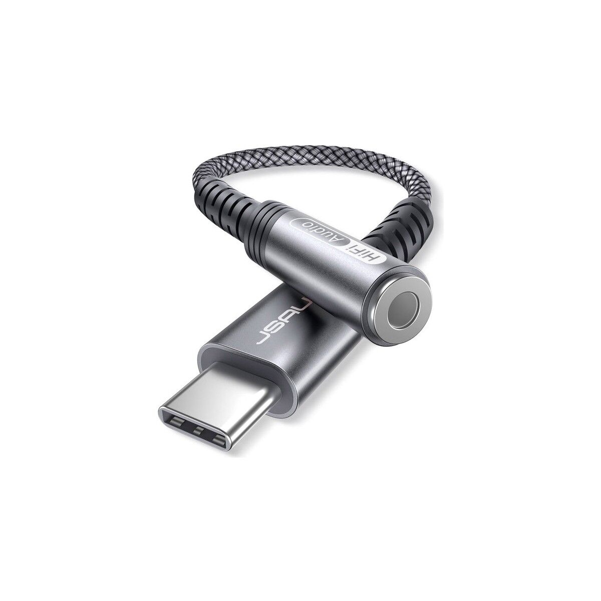 Jsaux Usb-C Type-C To 3,5 mm Kulaklık Jack Hifi Adaptörü USB C - Aux Ses Dönüştürücü Kulaklık Aparatı Kablosu Samsung Galaxy S23 S23+ S23 Ultra S22 S21 S20 Plus/ultra, iPad Pro, MacBook Uyumlu CM0011