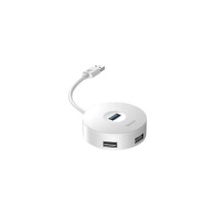 Baseus Round Box Serisi 1 USB 3.0 3 USB 2.0 Çıkışlı Yüksek Hızlı Hub Adaptör CAHUB-F02