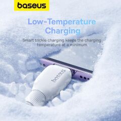 Baseus Pudding Serisi İPhone 14 13 12 11 x 7 8 Serileriyle Uyumlu 20W Hızlı Şarj ve Data Aktarım Kablosu