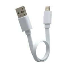 Adaman Premium Serisi 20 cm Kısa Powerbank Uyumlu Micro USB Şarj Kablosu