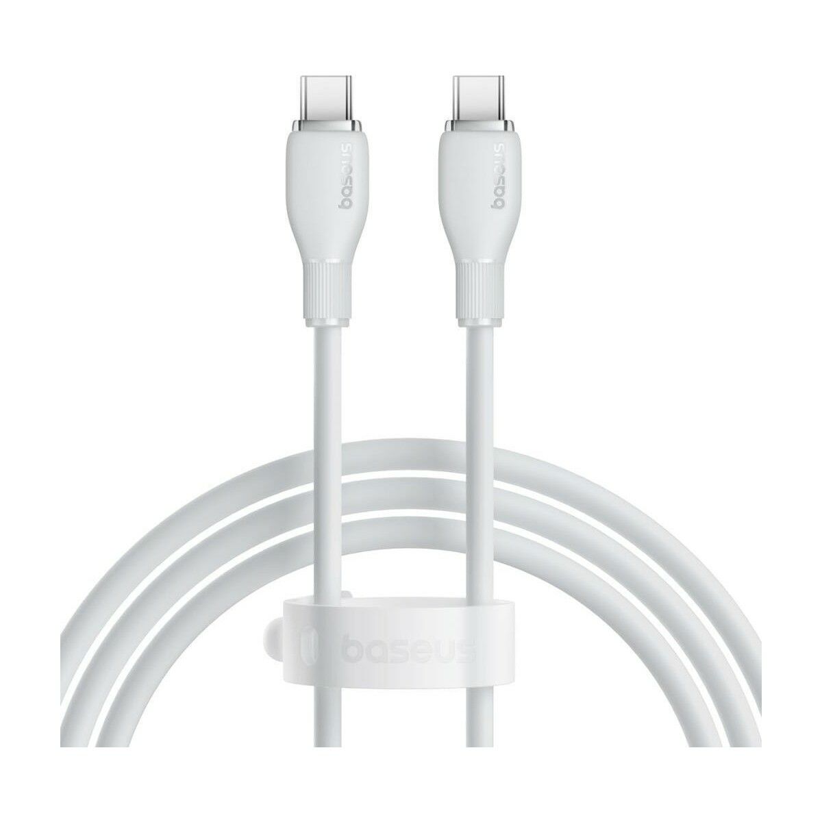 Baseus Mega Hızlı 1.2mt 100W Type-C To Type C Şarj Kablosu, Akım ve Isı Korumalı Type C Kablo, Pc, Tablet, Telefon