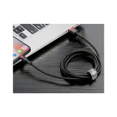 Baseus 2.4A Lightning Örgülü Halat Data ve Şarj Kablosu