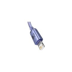 Baseus 1.2m 2.4A Ultra Hızlı Iphone Lightning Şarj ve Data Kablosu Iphone 14,13,12 Şarj Kablosu