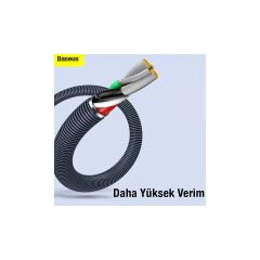 Baseus 1.2m 2.4A Ultra Hızlı Iphone Lightning Şarj ve Data Kablosu Iphone 14,13,12 Şarj Kablosu