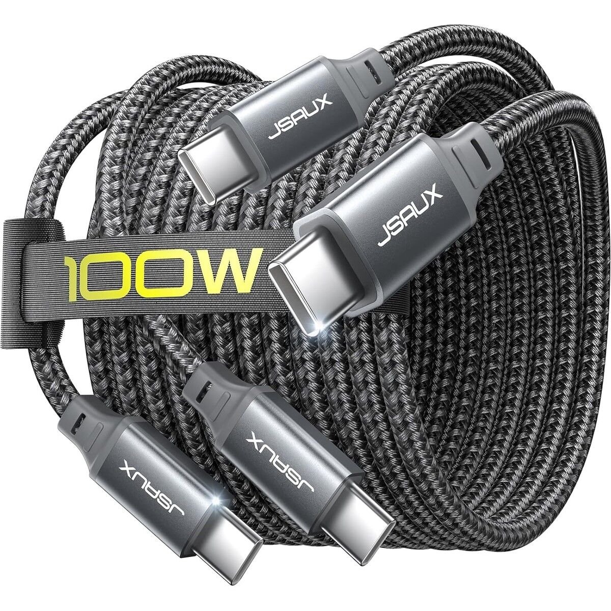 Jsaux 100W Süper Hızlı Usb C - Usb C Kablosu Type-C Hızlı Şarj Kablosu CC005013G