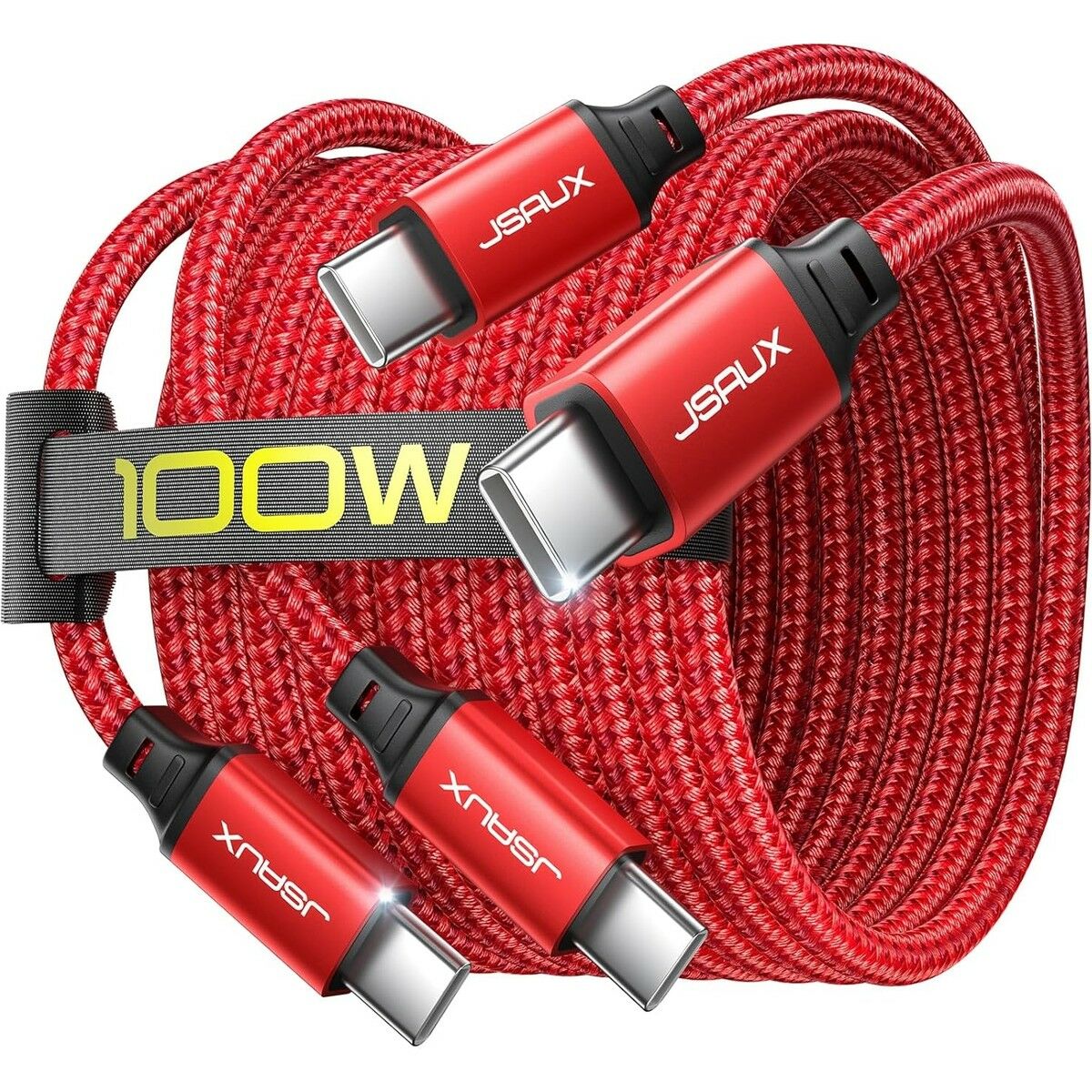 Jsaux 100W Süper Hızlı Usb C - Usb C Kablosu Type-C Hızlı Şarj Kablosu