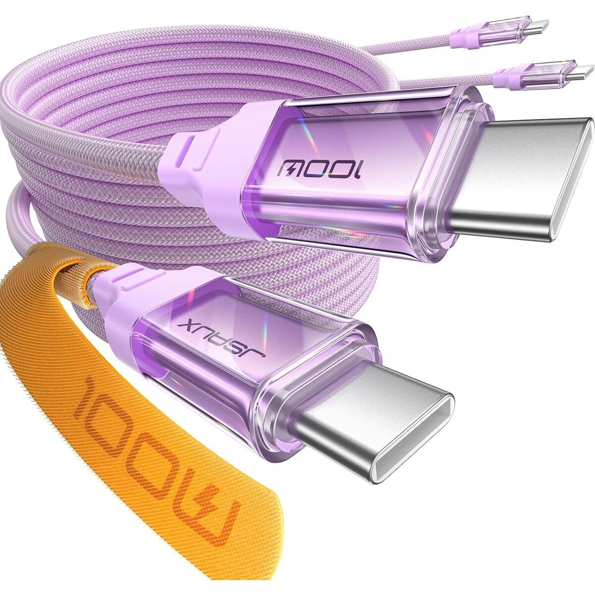 Jsaux 100W Type-C To Type-C Kablo 2 Metre Uyumlu 100 Watt 5 Amper Süper Hızlı Şarj Kablosu