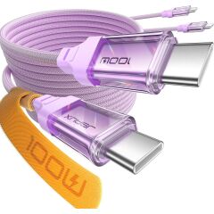 Jsaux 100W Type-C To Type-C Kablo 2 Metre Uyumlu 100 Watt 5 Amper Süper Hızlı Şarj Kablosu