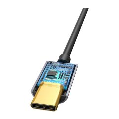 Baseus L54 USB C Aux Kulaklık Adaptörü USB C 3.5 Jack Ses Kablosu
