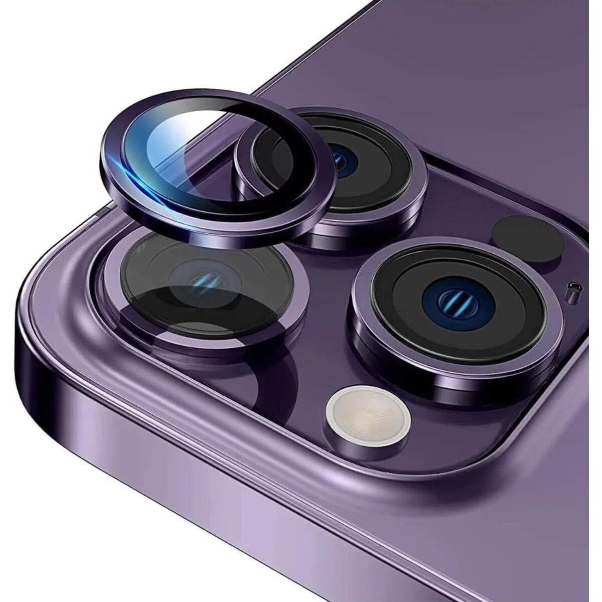 Adaman iPhone Uyumlu 12 Pro  Uyumlu Kamera Mercek Lens Koruyucu MOR