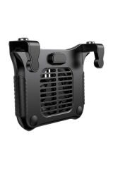 Fanlı Soğutmalı Oyuncu Telefon Tutucu Pubg Tetik Aparatı Siyah Sucjlf-01