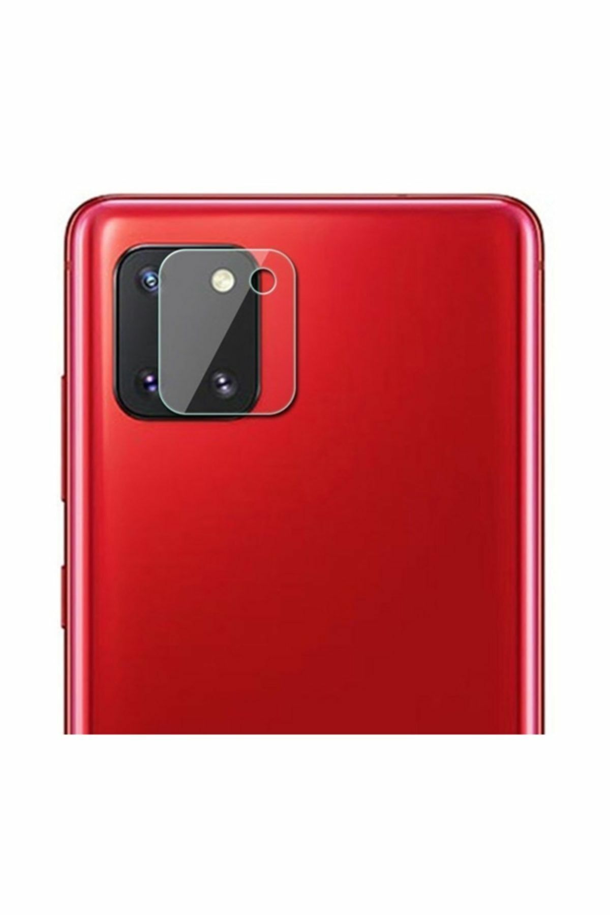 Sm Galaxy A81/note 10 Lite Tempered Cam Kamera Koruyucu Şeffaf
