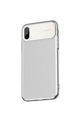 Comfortable Series Apple iPhone Xs Max Uyumlu Kılıf Beyaz