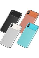 Comfortable Series Apple iPhone Xs Max Uyumlu Kılıf Beyaz