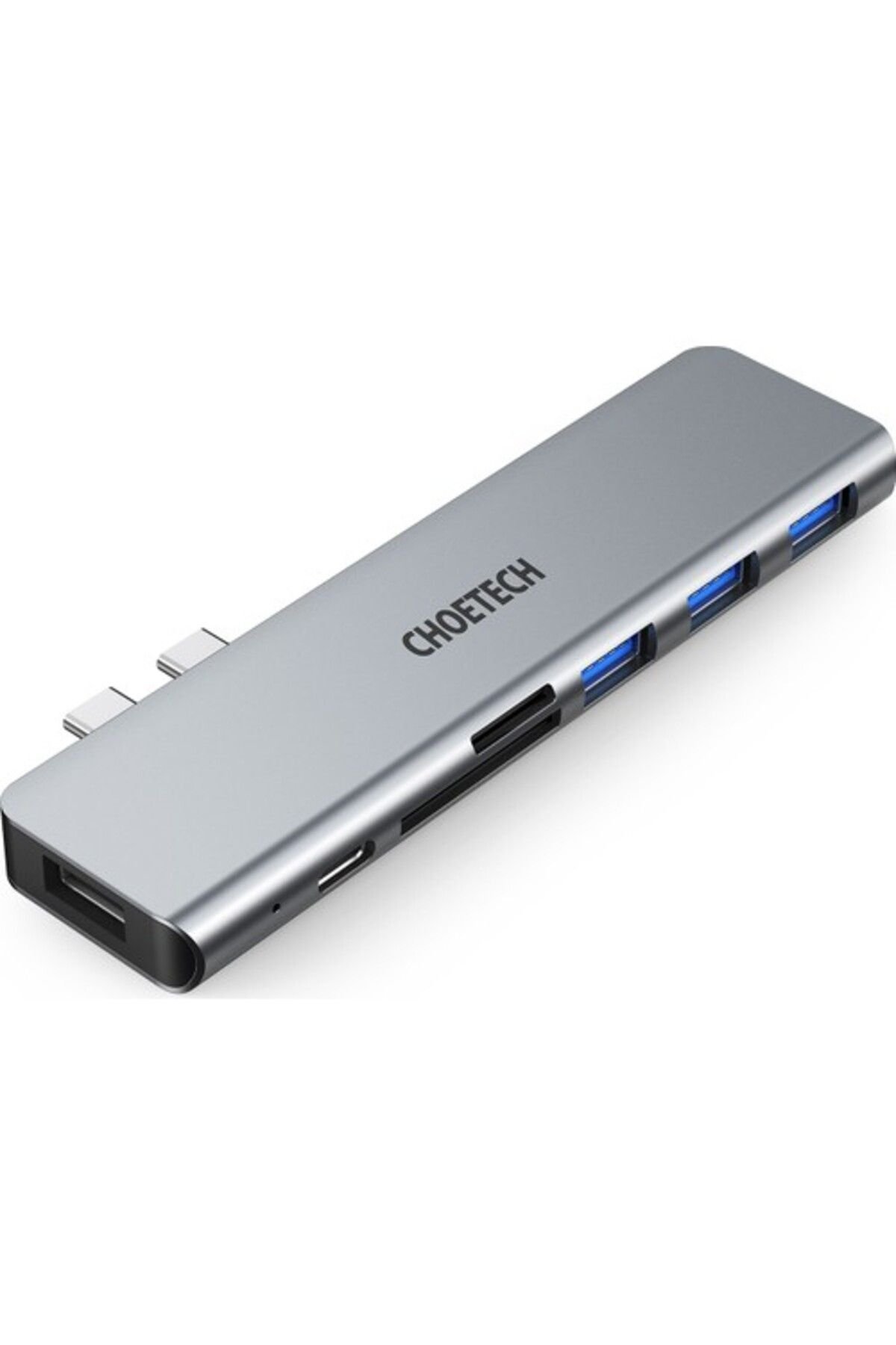 7 In 1 Type C Çevirici Macbook Çoklayacı Adaptör Gri M23