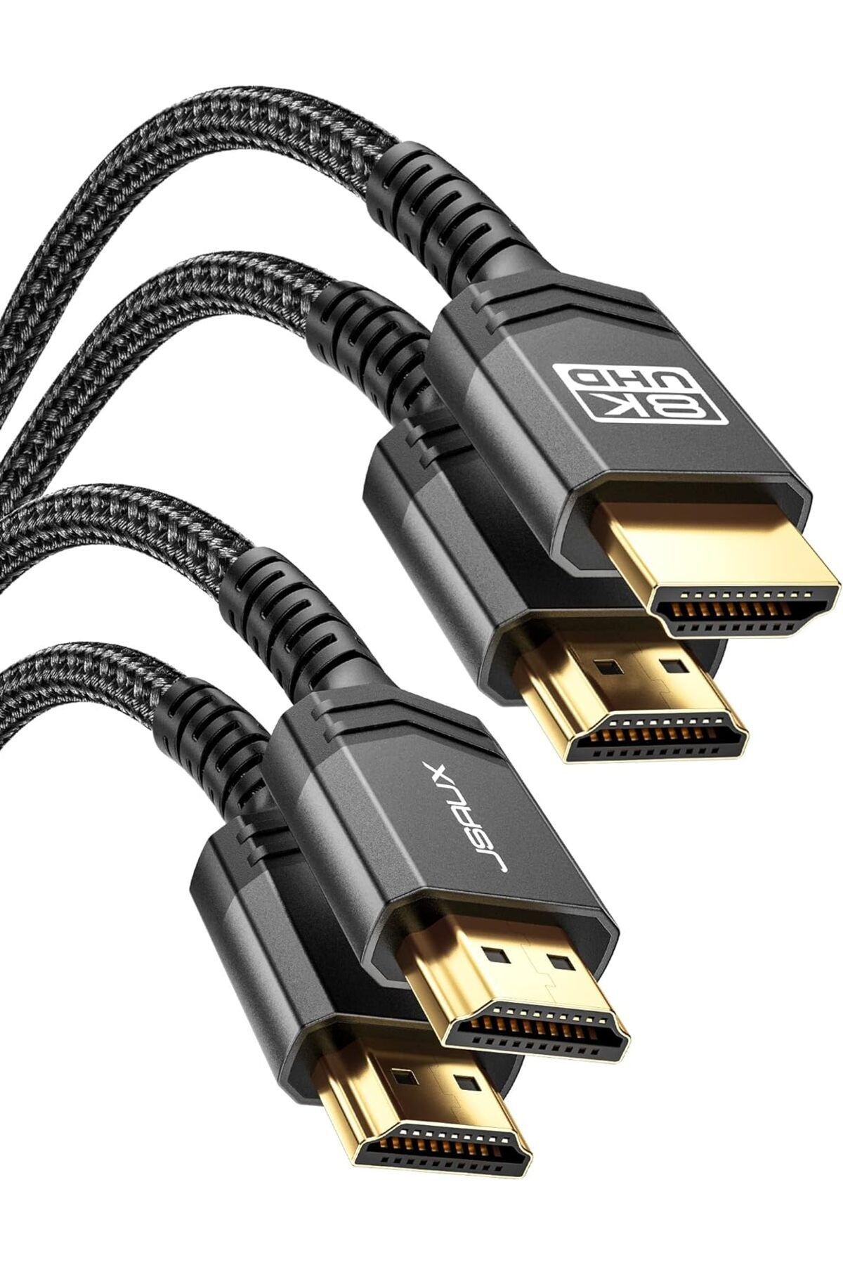 8k UHD Uzun HDMI Kablosu 48GBPS Yüksek Hızlı 2.1 Örgülü Oyuncu Kablo 8k 60hz 3 METRE