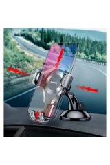 Osculum Type Gravity Araç Içi Vakumlu Telefon Tutucu Siyah SUYL-XP0S