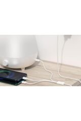 3İN1 Micro Type-C iPhone Şarj Kablo Kısa Powerbank Kablosu İphone 11 12 13 14 15 Pro Max Şarj