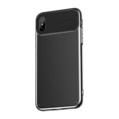 Baseus  Comfortable Series Apple iPhone Xs Max Kılıf WIAPIPH65-SS Siyah