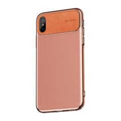 Baseus  Comfortable Series Apple iPhone Xs Max Kılıf WIAPIPH65-SS Turuncu