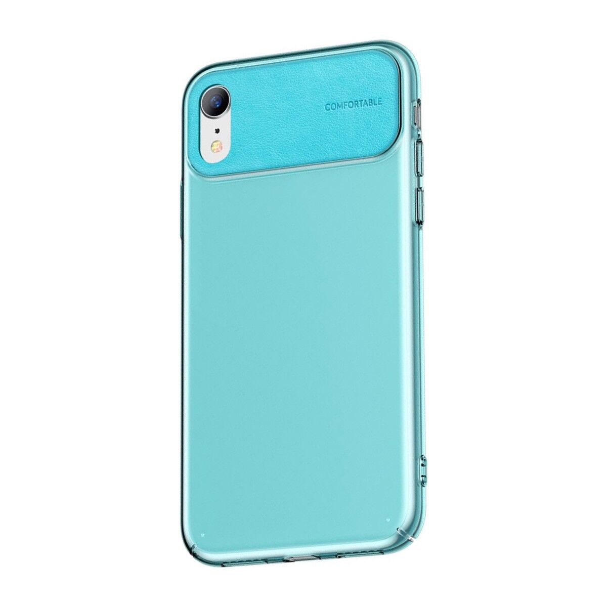 Baseus  Comfortable Series Apple iPhone Xr Kılıf WIAPIPH61-SS Açık Mavi