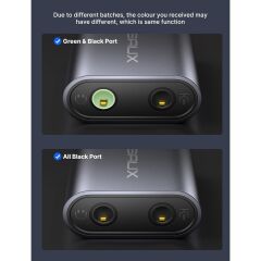 Jsaux DM0003 Harici Ses Kartı Için Usb-A'dan 3,5 Mm'ye Çevirici Mikrofon ve Ses Adaptör