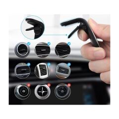 Adaman T1014 Süper Güçlü Mıknatıslı Telefon Tutucu + Metal Plaka