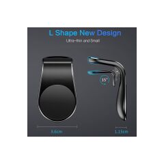 Adaman T1014 Süper Güçlü Mıknatıslı Telefon Tutucu + Metal Plaka