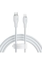 Pudding Hızlı Şarj Özellikli Usb To Lightning 2.4 A. Kablo 1.2m Beyaz