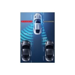 Full-Vision 2 Adet Mini Geri Görüş Aynası,Kör Nokta Aynası